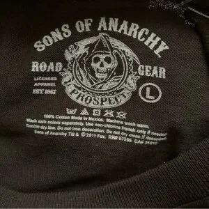 Sons Of Anarchy | Shirts | Sons Of Anarchy Road Gear Reaper Black ...